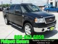 Black - F150 Lariat SuperCrew 4x4 Photo No. 1