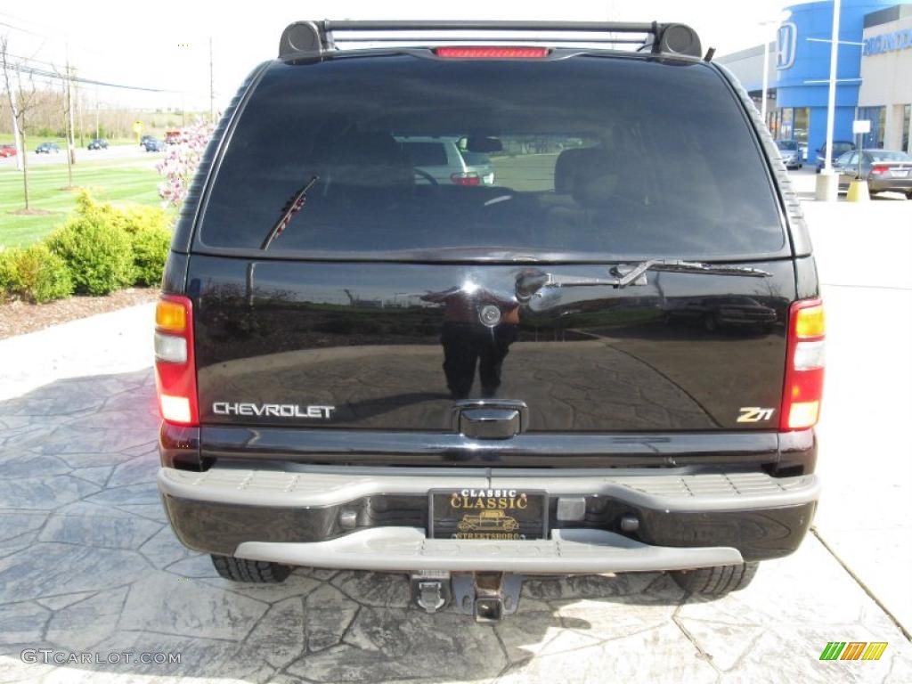 2003 Tahoe Z71 4x4 - Black / Tan/Neutral photo #6