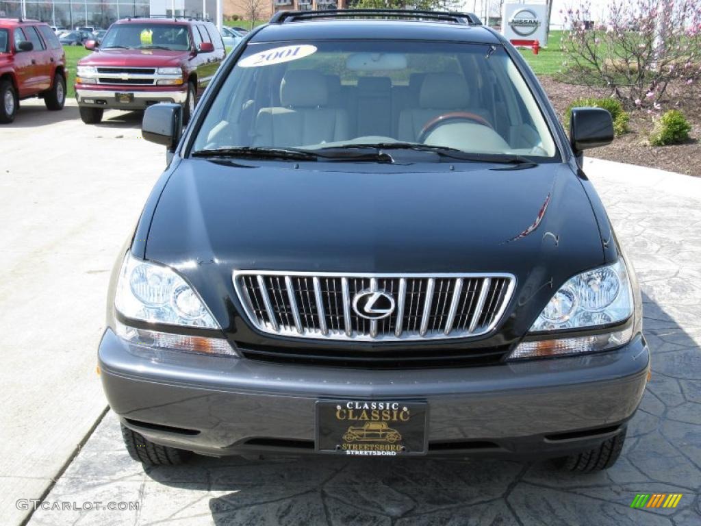 2001 RX 300 AWD - Black Onyx / Ivory photo #5