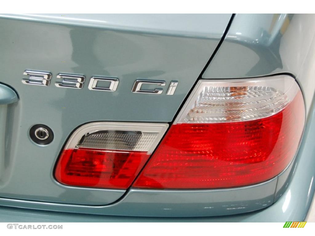 2003 3 Series 330i Coupe - Grey Green Metallic / Beige photo #8