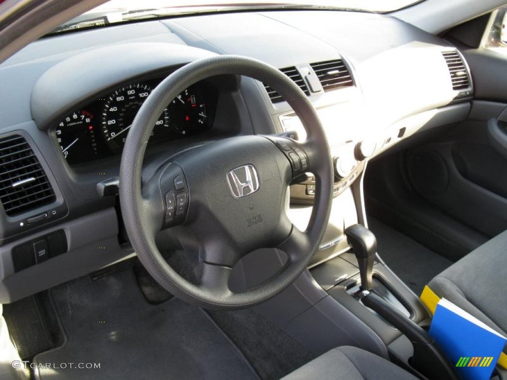 2007 Accord SE V6 Sedan - Moroccan Red Pearl / Gray photo #14