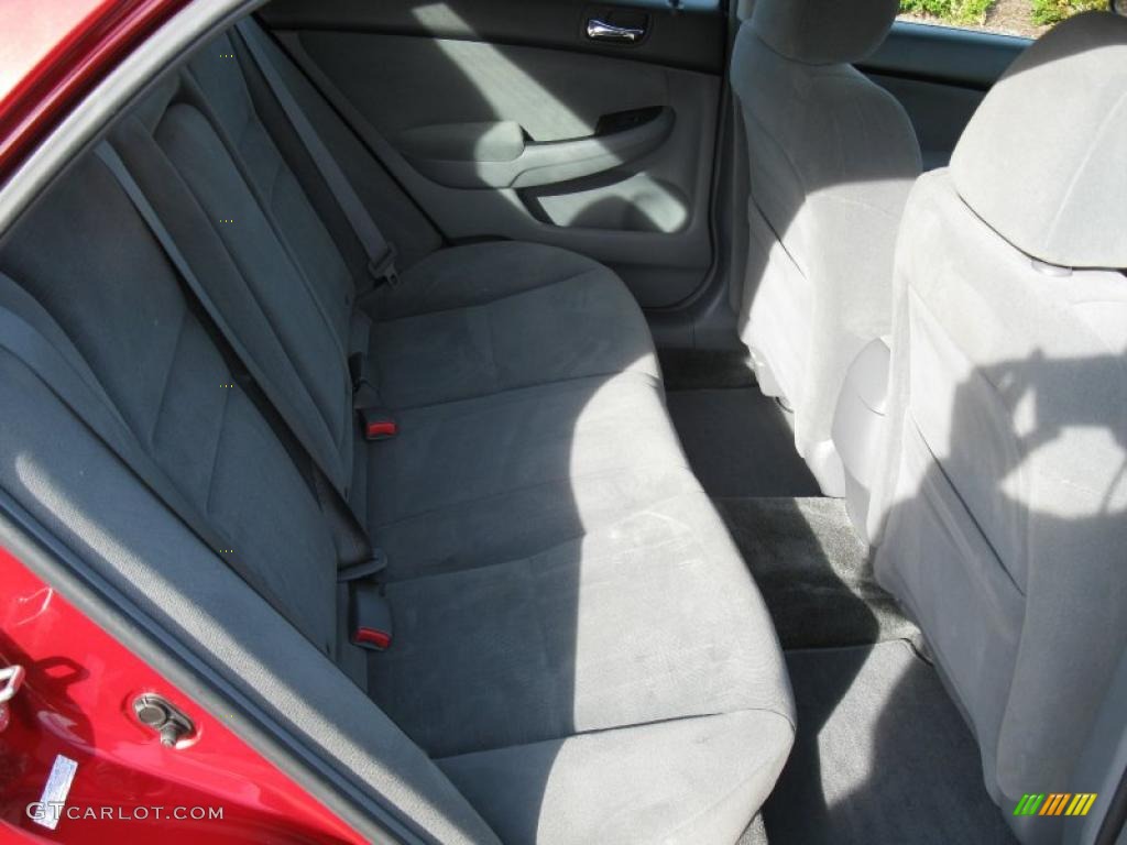 2007 Accord SE V6 Sedan - Moroccan Red Pearl / Gray photo #22
