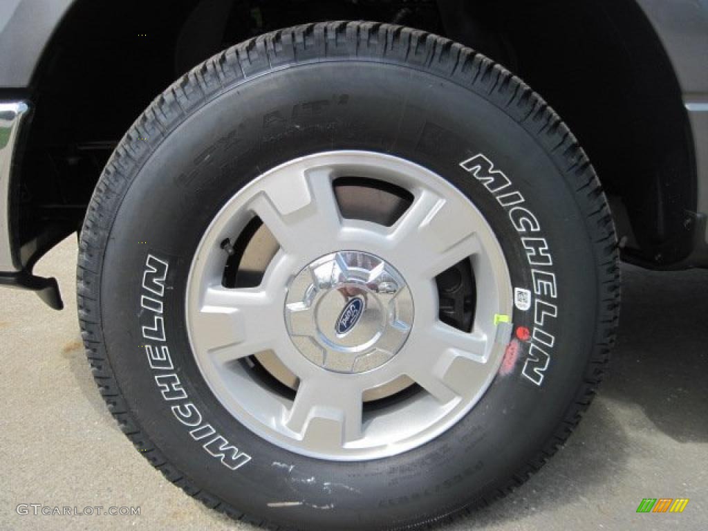 2010 F150 XLT SuperCrew 4x4 - Sterling Grey Metallic / Medium Stone photo #6