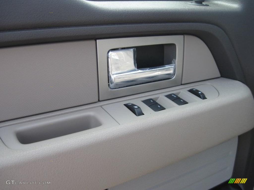 2010 F150 XLT SuperCrew 4x4 - Sterling Grey Metallic / Medium Stone photo #7