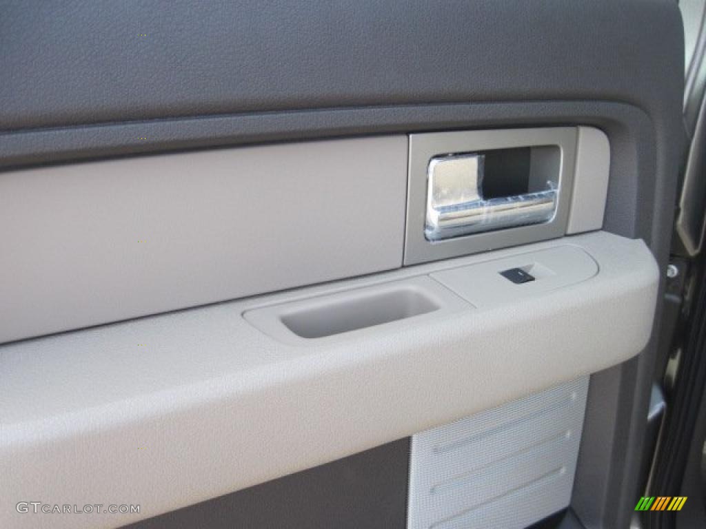 2010 F150 XLT SuperCrew 4x4 - Sterling Grey Metallic / Medium Stone photo #11
