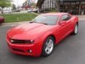 2010 Victory Red Chevrolet Camaro LT Coupe  photo #1