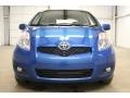 2009 Blazing Blue Pearl Toyota Yaris 3 Door Liftback  photo #3