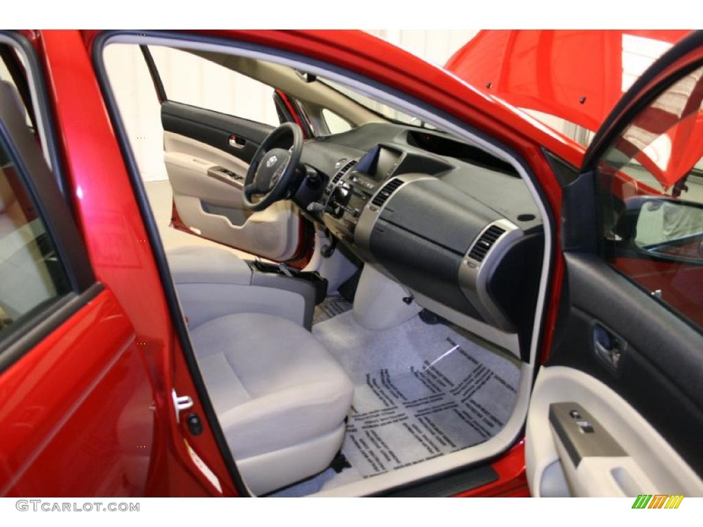 2007 Prius Hybrid Touring - Barcelona Red Metallic / Bisque Beige photo #9