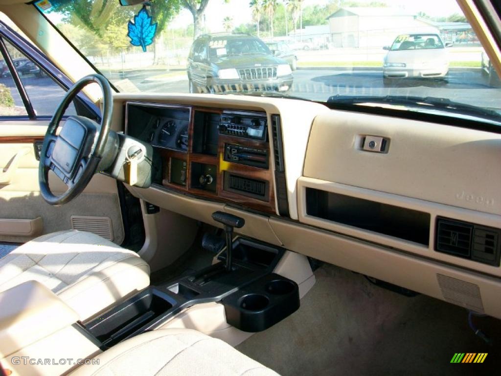 1996 Dark Blue Pearl Jeep Cherokee Country 28528093 Photo