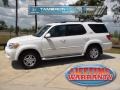 2007 Super White Toyota Sequoia SR5  photo #1