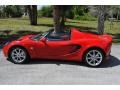 Ardent Red 2005 Lotus Elise Standard Elise Model Exterior