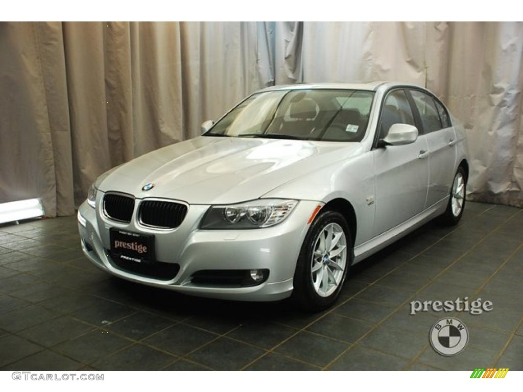 2010 3 Series 328i xDrive Sedan - Titanium Silver Metallic / Black photo #1