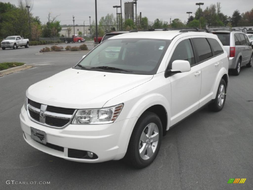 2010 Journey SXT - Stone White / Dark Slate Gray photo #1