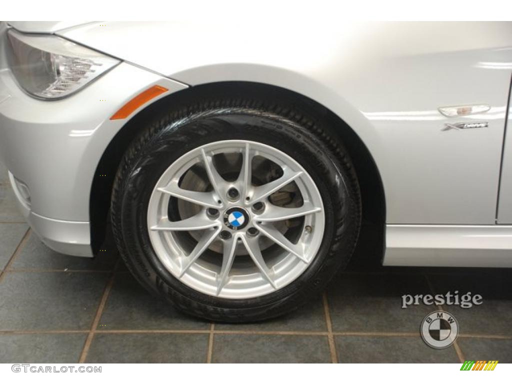2010 3 Series 328i xDrive Sedan - Titanium Silver Metallic / Black photo #8