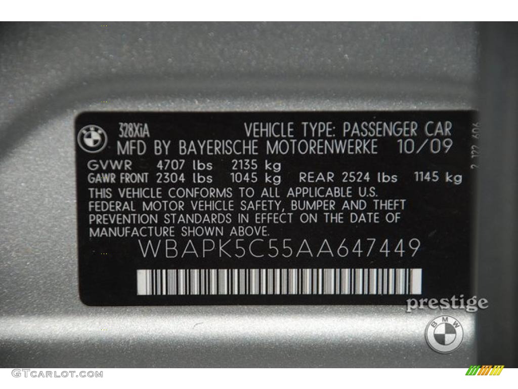 2010 3 Series 328i xDrive Sedan - Titanium Silver Metallic / Black photo #12