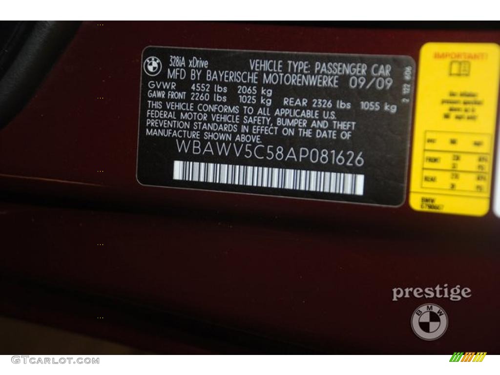2010 3 Series 328i xDrive Coupe - Barbera Red Metallic / Beige photo #6