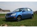 2008 Sapphire Blue Kia Rio Rio5 LX Hatchback  photo #1