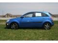 2008 Sapphire Blue Kia Rio Rio5 LX Hatchback  photo #2