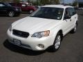 2006 Satin White Pearl Subaru Outback 2.5i Wagon  photo #1