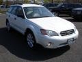 2006 Satin White Pearl Subaru Outback 2.5i Wagon  photo #3