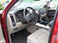 2010 Inferno Red Crystal Pearl Dodge Ram 2500 Laramie Crew Cab 4x4  photo #26