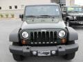 2010 Natural Green Pearl Jeep Wrangler Unlimited Sport 4x4  photo #6