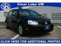 Black 2008 Volkswagen Rabbit 4 Door
