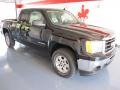 2010 Onyx Black GMC Sierra 1500 SLE Extended Cab 4x4  photo #1