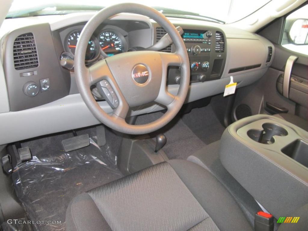 2010 Sierra 1500 SL Extended Cab 4x4 - Onyx Black / Dark Titanium photo #5