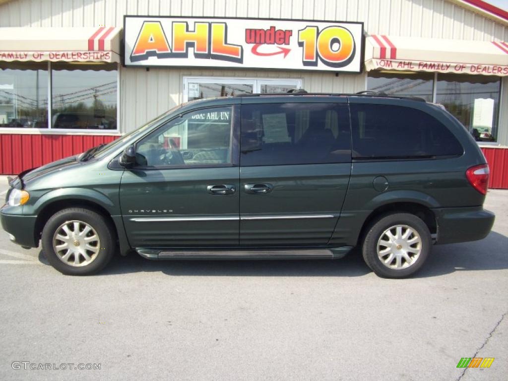 2001 Town & Country LXi - Shale Green Metallic / Taupe photo #1