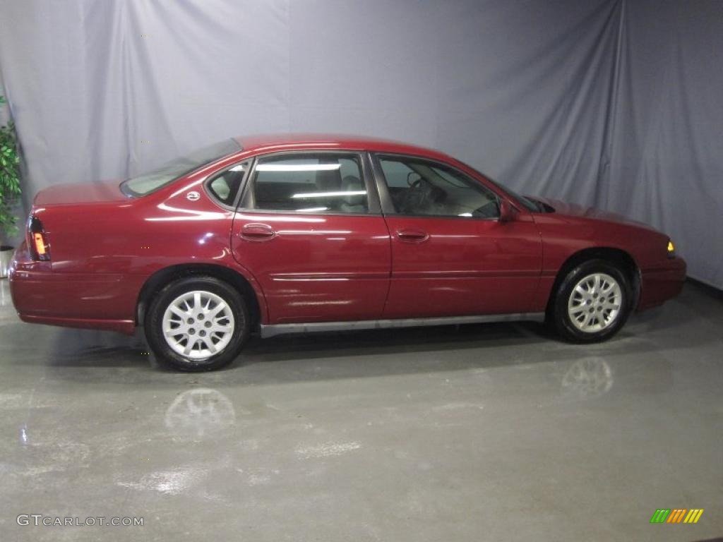 2005 Impala  - Sport Red Metallic / Medium Gray photo #4