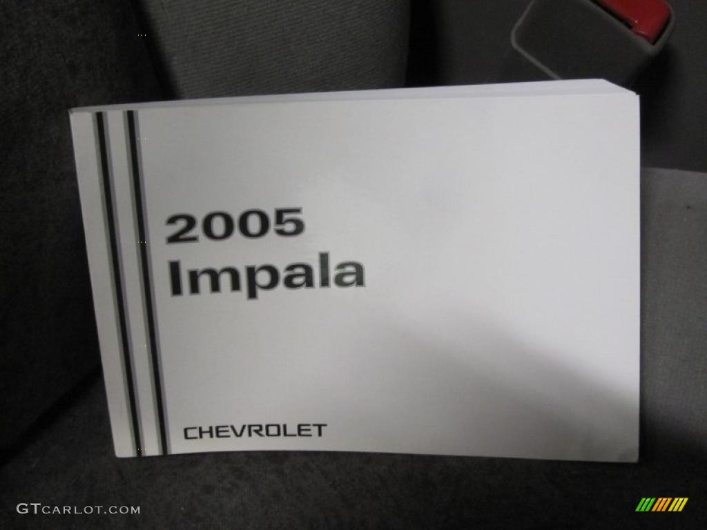 2005 Impala  - Sport Red Metallic / Medium Gray photo #7