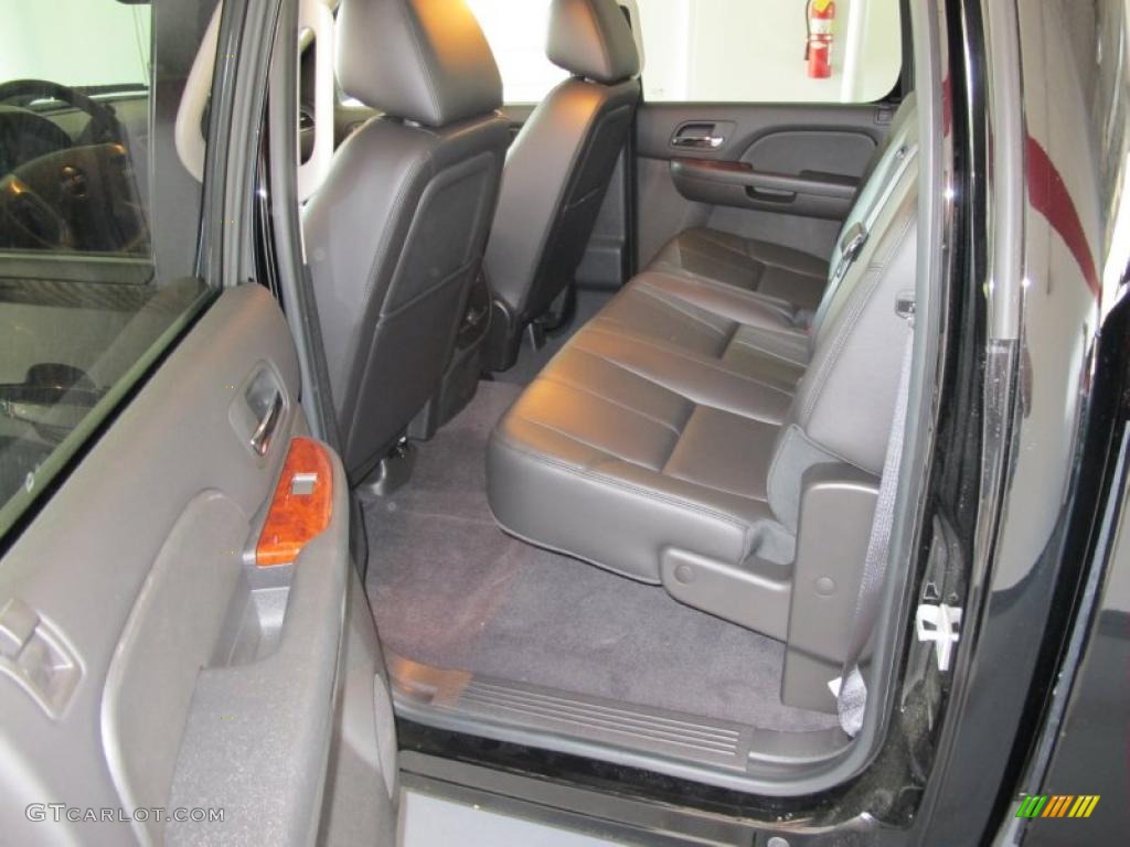 2010 Sierra 1500 SLT Crew Cab 4x4 - Onyx Black / Ebony photo #6