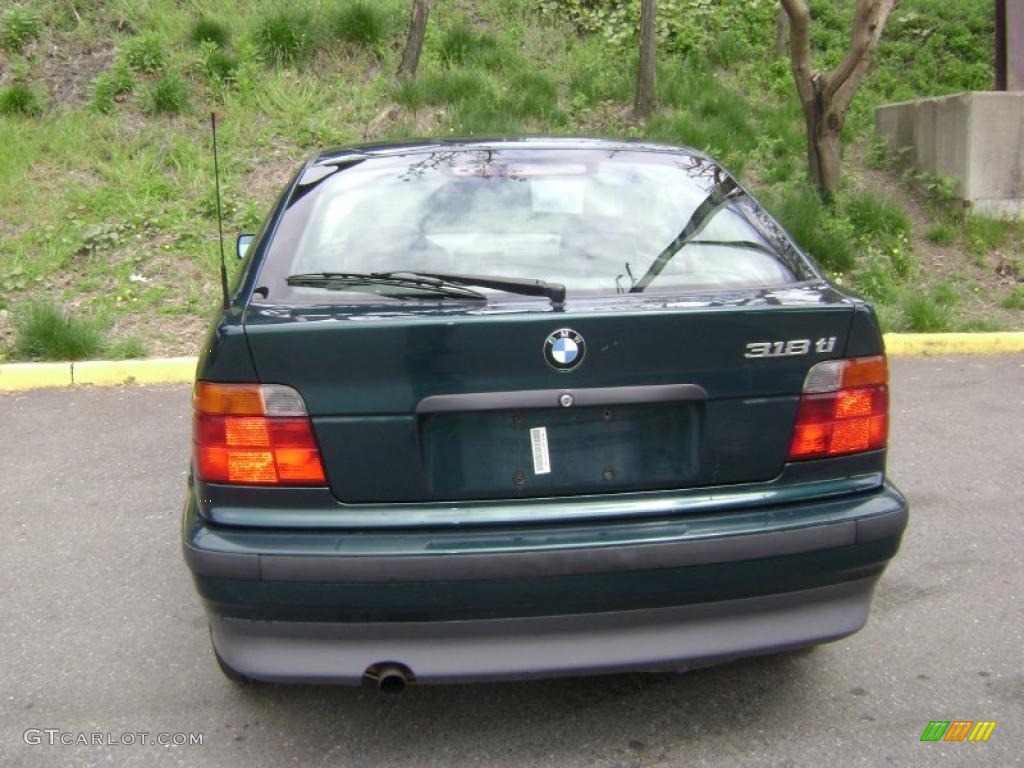 1995 3 Series 318ti Coupe - Green Metallic / Grey photo #7