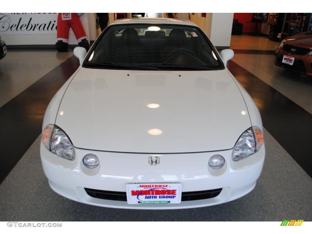 1995 Del Sol S - Frost White / Black photo #11