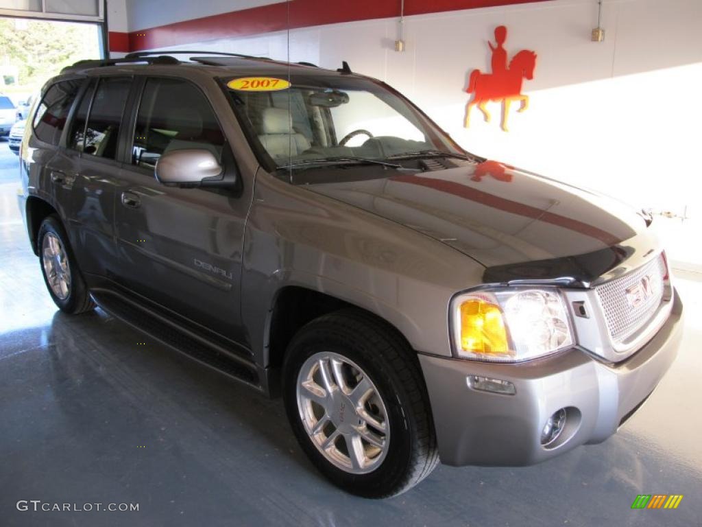 2007 Envoy Denali - Steel Gray Metallic / Light Gray photo #1