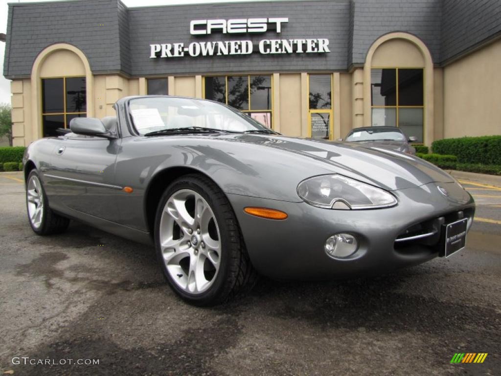 Quartz Grey Metallic Jaguar XK