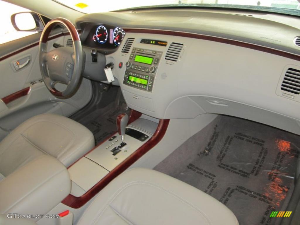 2008 Azera Limited - Venetian Blue / Gray photo #26