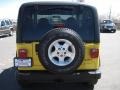 2001 Solar Yellow Jeep Wrangler Sport 4x4  photo #3