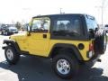 2001 Solar Yellow Jeep Wrangler Sport 4x4  photo #4