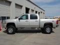 2007 Silver Birch Metallic Chevrolet Silverado 1500 LT Z71 Crew Cab 4x4  photo #6