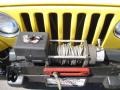 2001 Solar Yellow Jeep Wrangler Sport 4x4  photo #29