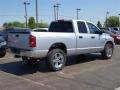 2008 Bright Silver Metallic Dodge Ram 1500 Big Horn Edition Quad Cab 4x4  photo #3