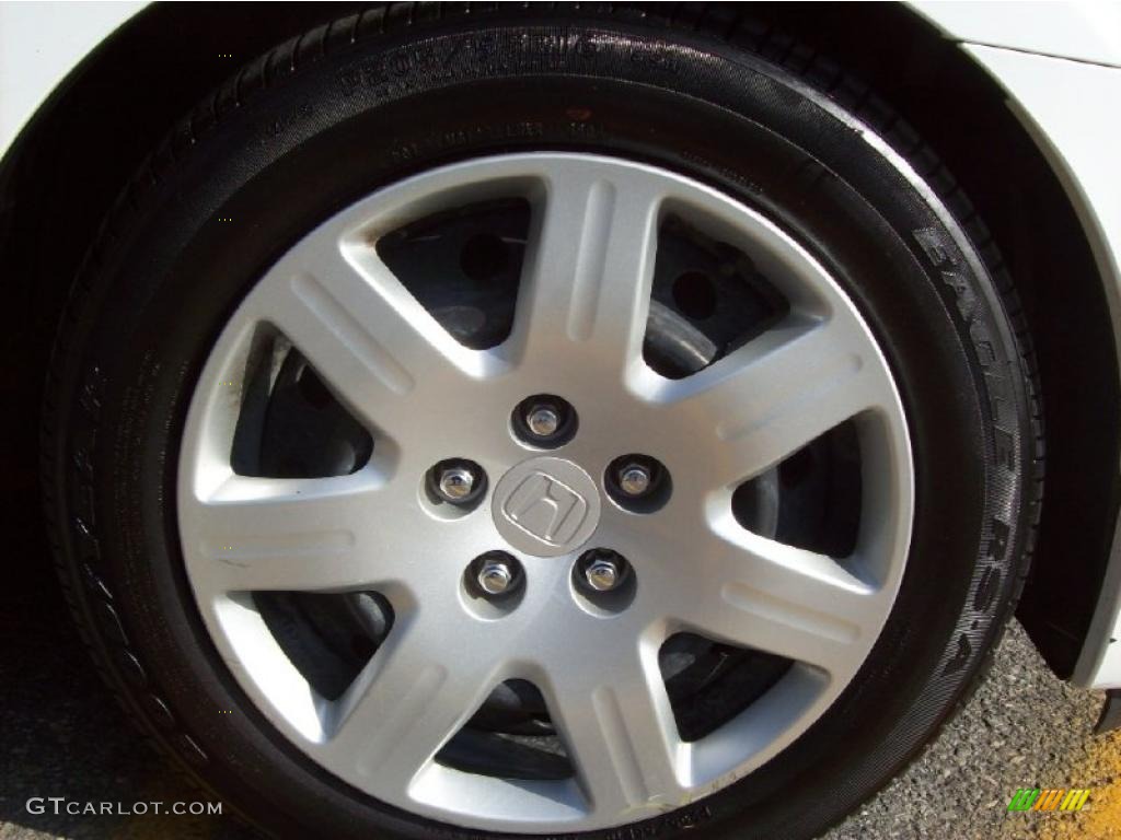 2007 Civic LX Sedan - Taffeta White / Ivory photo #10