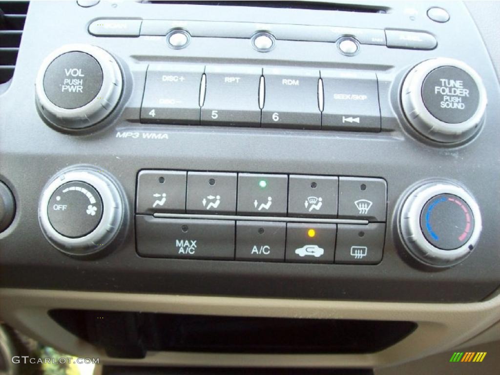 2007 Civic LX Sedan - Taffeta White / Ivory photo #15