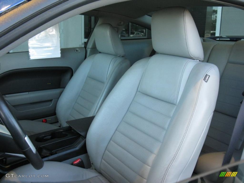 2007 Mustang GT Premium Coupe - Vista Blue Metallic / Light Graphite photo #13
