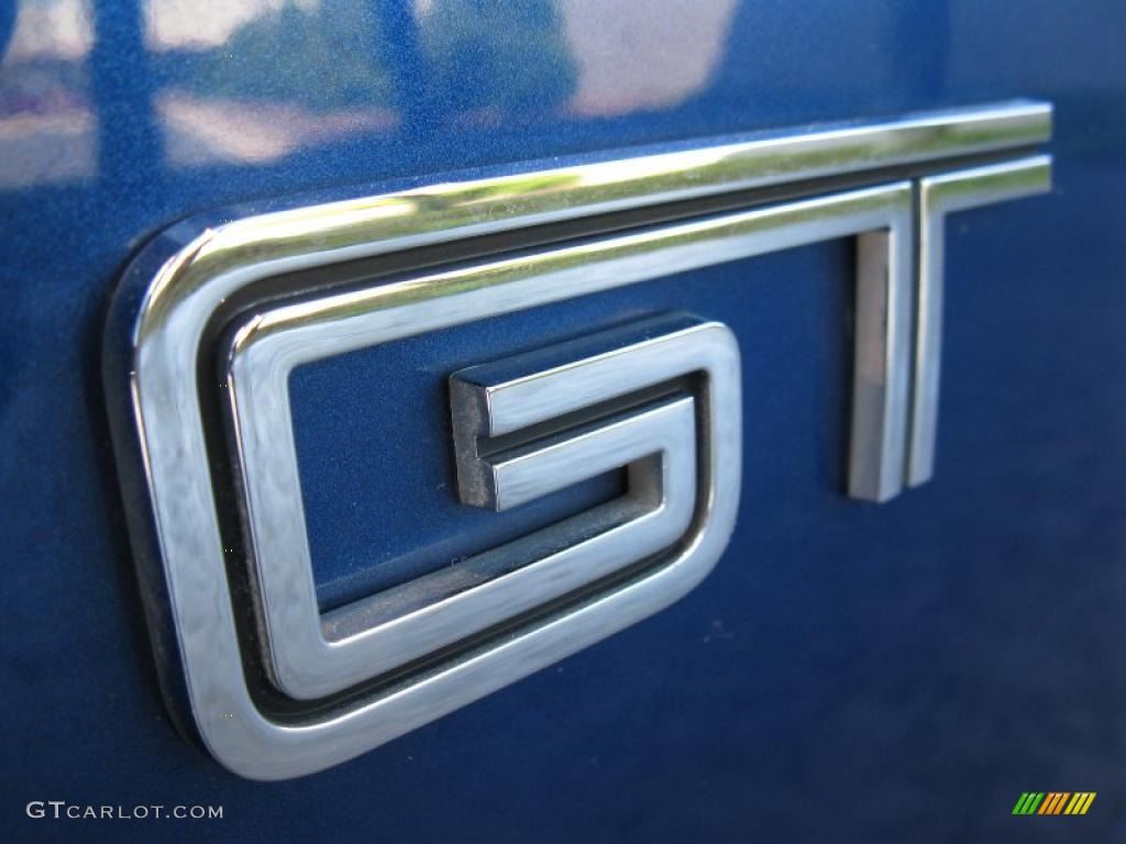2007 Mustang GT Premium Coupe - Vista Blue Metallic / Light Graphite photo #18