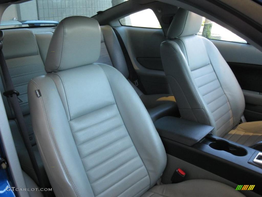 2007 Mustang GT Premium Coupe - Vista Blue Metallic / Light Graphite photo #19