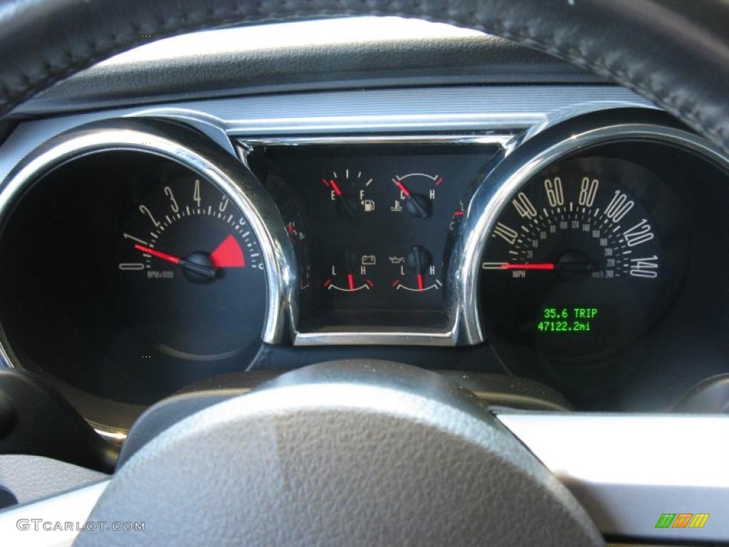 2007 Mustang GT Premium Coupe - Vista Blue Metallic / Light Graphite photo #24