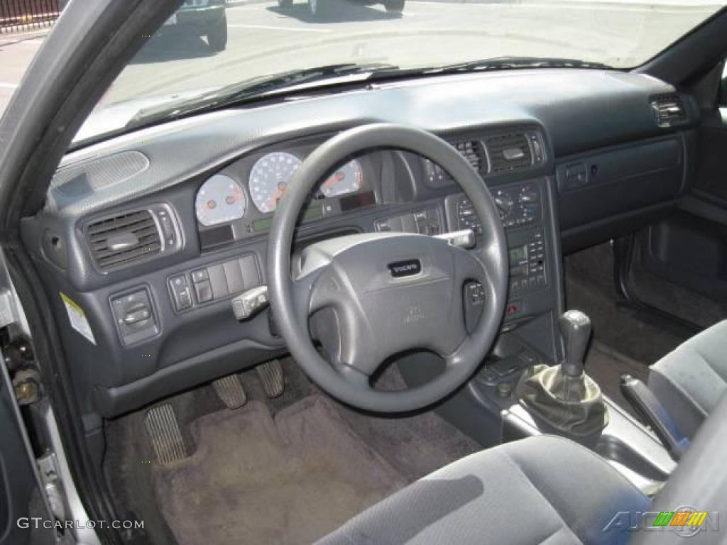 1998 Volvo V70 Wagon Black Dashboard Photo #28609195